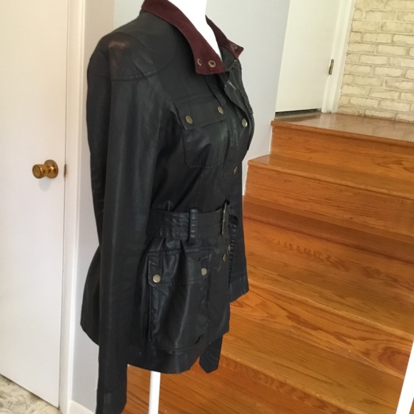 BELLA SWAN WAXED BANANA REPUBLIC JACKET - Picture 3 of 11